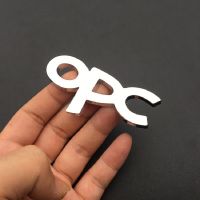 【100%-New】 NAID FITNESS 3D โลหะ OPC LINE Emblem รถด้านข้าง Fender Tail Badge ด้านหน้า Grille สติกเกอร์สำหรับ OPEL Zafira Astra Vectra รถจัดแต่งทรงผม