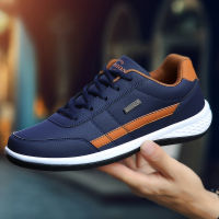 Men Running Shoes Keep Warm Sports Shoes Man Board Sneakers Waterproof PU Leather Trainers Walking Athletic Shoes Zapatillas