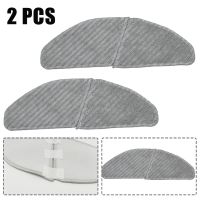 ℗♟﹍ 2pcs For Midea S8 M7 Pro Sweeping Robot Polyester Swipe Wipe Mop Cloth Pads Spray Carbon Floor Dry And Wet Clean Accessories