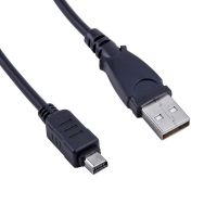 Xiao USB Data SYNC สายเคเบิลสำหรับกล้อง Olympus SP-565 UZ SP-560 UZ SP-500 UZ