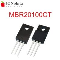 10PCS MBR20100CT B20100G 20100CT 20A 100V Schottky Diodes TO-220F ของใหม่