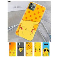 T-143 Pokemons Pikachus โปร่งใส อ่อนนุ่ม ซิลิโคน TPU เคสโทรศัพท์ หรับ OPPO Reno 2F 4F 5 2Z 4 5Z 8T Reno 6 6Z 8 5F F9 2 F7 Pro Lite