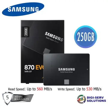 Samsung 860 EVO 2.5 Inch SATA III Internal SSD - 250GB