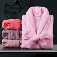 Thicken Cotton Girls Winter Kids Toweling Children Robe Little Bath Bathrobe Boys Gown Dressing Terry