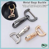 MINERA ฮาร์ดแวร์ ที่จับเข็มขัด DIY พวงกุญแจ ปลอกคอ Carabiner Snap อุปกรณ์เสริมกระเป๋า สายรัดกระเป๋า กุ้งก้ามกราม ตะขอเกี่ยวที่ถอดออกได้ หัวเข็มขัด