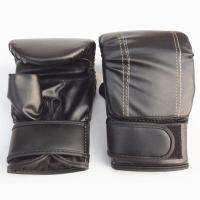 Faux Leather MMA Boxing Muay Thai Sandbag Fight Combat Training Fist Gloves