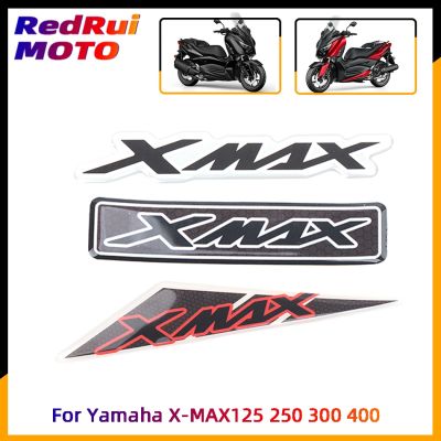 สำหรับรถจักรยานยนต์ยามาฮ่า X-MAX XMAX 125 250 300 400สกู๊ตเตอร์รถจักรยานยนต์สติกเกอร์กันน้ำ3มิติเคสป้องกันตรารถยนต์แฟริ่ง