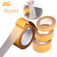 Strong Fixation Tape Cloth Base Double Sided Waterproof Sticky Translucent Mesh Super Traceless High Viscosity Carpet Sealers Adhesives  Tape