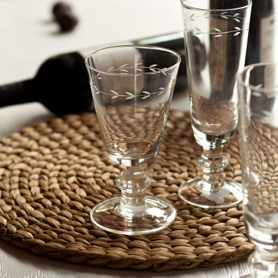 ถ้วยแก้วแก้วไวน์แดงแก้วแชมเปญทำมือสไตล์ฝรั่งเศสใต้