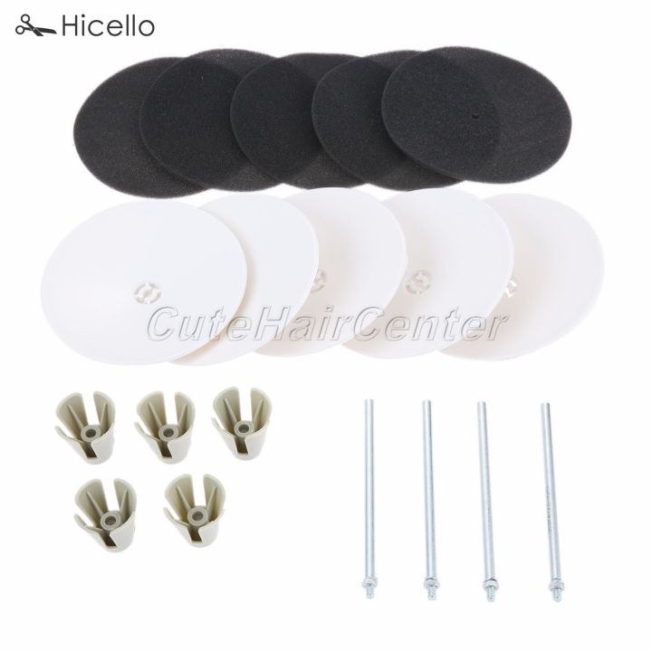 4pcskit-industrial-sewing-machine-spool-thread-stand-tray-accessories-overlocker-wire-tray-pole-line-claw-sponger-cone-hicello