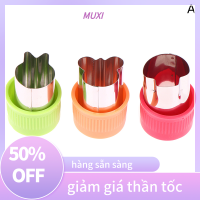 ?【HOT SALE】MUXI ชุดเครื่องตัดบิสกิต3ชิ้นสำหรับเด็กการ์ตูนขนมปังแม่พิมพ์คุกกี้เครื่องตัดแม่พิมพ์อบ