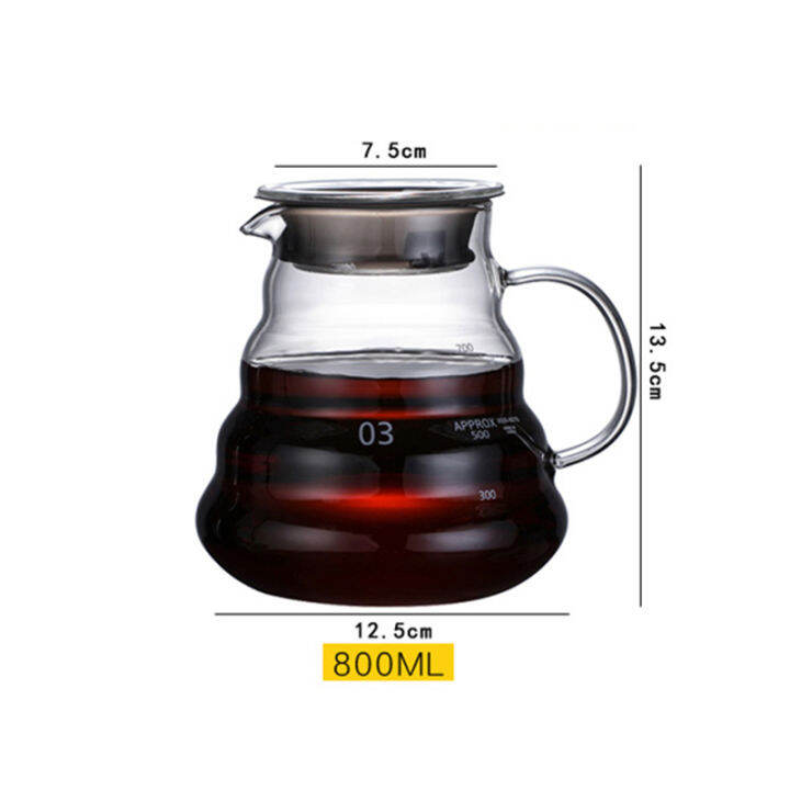 gf-ทนความร้อนได้กาต้มน้ำ-ที่เสิร์ฟกาแฟ-แก้ว-borosilicate-carafe-สำหรับยกเทกาแฟ360ml-600ml-800ml