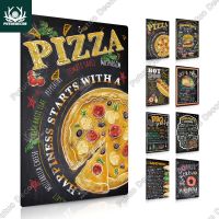 Putuo Decor Restaurant Food Pizza Sign Vintage Aluminum Plaque Metal Sign Tin Poster Wall Decor for(only one size: 20cmX30cm)(Contact seller, free custom pattern)