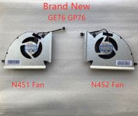 New Laptop CPU GPU Cooling Fan For MSI GP76 Leopard GE76 Raider Notebook PC Fans Cooler Radiator PABD1A010SHR N451 PABD1A010SHL