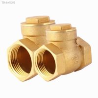 ↂ Brass wire mouth horizontal non-return valve Full Copper female thread swing check valve 1/2 quot; 3/4 quot; 1 quot; 1-1/4 quot; 1-1/2 quot; 2 quot;