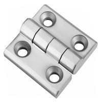 Boat Cast Door Butt Hinges Four-section Stainless Steel Precision Casting Hinge For Yacht Boat Accessories Marine 1.6/2/2.4 Inch Door Hardware Locks