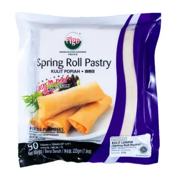 Spring Roll Pastry 215mmx215mm 40sheets - Chinese Supermarket