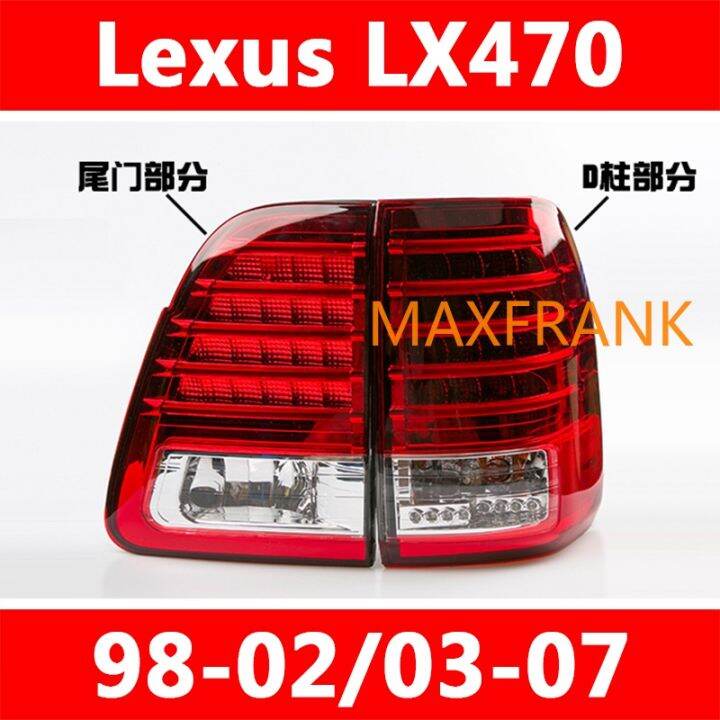 FOR Lexus LX470 LED TAILLIGHT TAIL LIGHT TAIL LAMP BRAKE LIGHT BACK