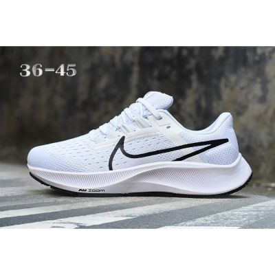 HOT ★Original NK* Ar* Zom- Pegsus- 38 Men And Women Comfortable And Versatile Running Shoes White Breathable Sports Shoes {Free Shipping}
