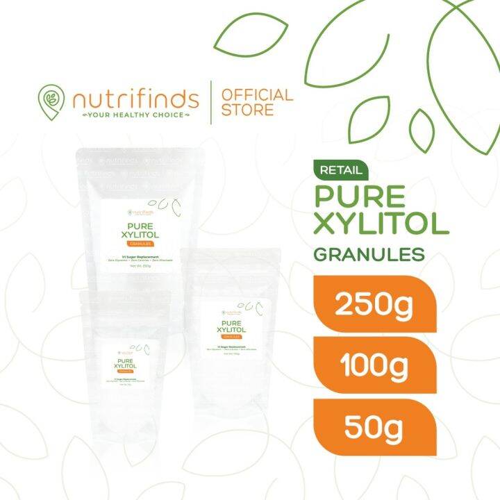 Nutrifinds® Pure Xylitol Granules RETAIL Lazada PH