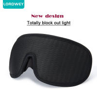 LORDWEY 3D หน้ากากบำรุงผิวตอนนอน Block Out Light Soft Padded ผ้าปิดตาสำหรับตา Slaapmasker ที่ปิดตาที่ปิดตา Aid หน้ากากปิดหน้า Eyepatch