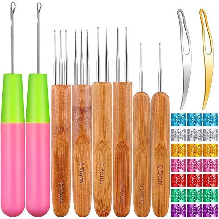 31pc-braids-crochet-needle-locking-tool-set-dreadlocks-needles-hair-bent-interlocking-tools-with-dreadlocks-hair-ring