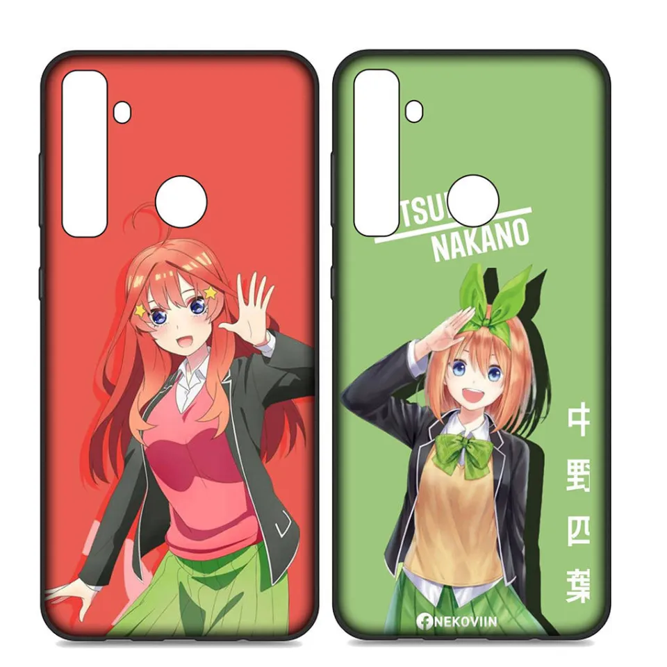 Nakano Miku Gotoubun Sem estojo Hanayome para Samsung, tampa traseira para  A54, A34, A24, A14, A51, A71, A12, A22, A32, A52, A72, A73, A33, A53, a13 -  AliExpress