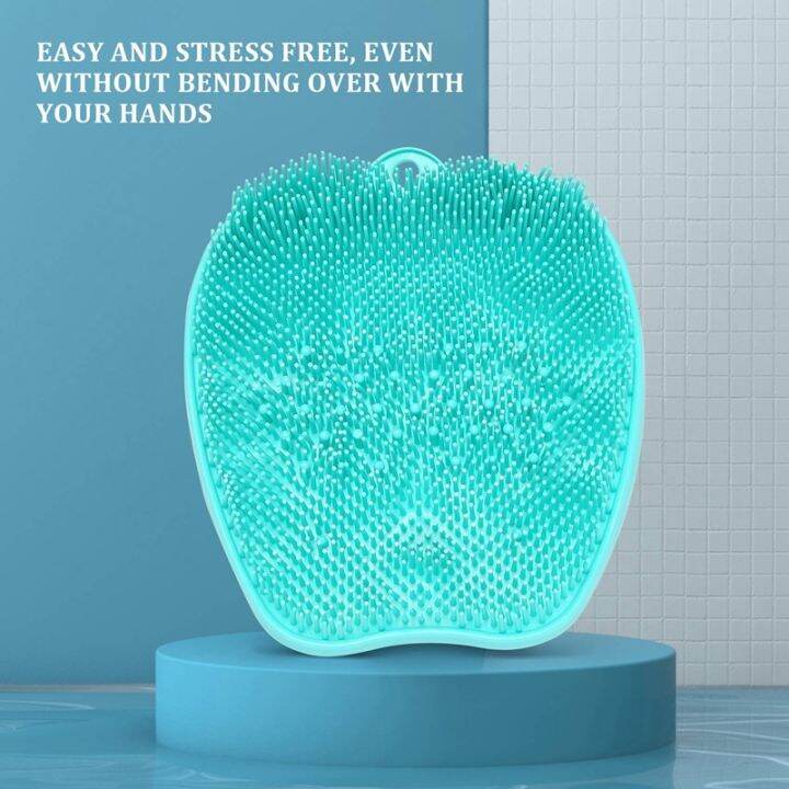 shower-foot-scrubber-cleaner-massager-with-non-slip-suction-cups-and-soft-exfoliation-acupressure-mat