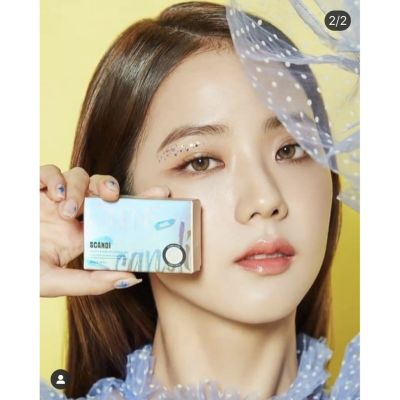 Olens Scandi Blackpink Jisoo คอนแทคเลนส์เกาหลี รายเดือน รายวัน สี Hazel พร้อมส่ง