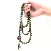 Natural authentic Argentine green sandalwood beads bracelet running jade 108 pieces for men and women manufacturers