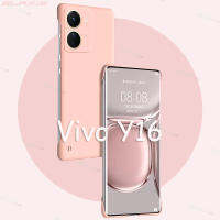 ELAXIS สำหรับ Vivo Y16เคสโทรศัพท์น่ารักเคสไร้ขอบบางพิเศษกันกระแทกสีลูกกวาดฝาหลังป้องกันอย่างหนักสำหรับ EL003 2023ดีไซน์ใหม่