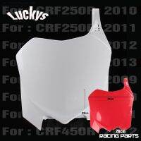 ♦แผ่นชื่อป้ายทะเบียนหน้าสำหรับ CRF CRF250R 2010 2012 2013 CRF450R 2009 2010 2011 12ทางวิบากมอเตอร์ครอสแบบแข่งขัน