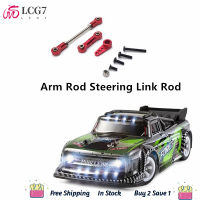 THLCG7 Metal Servo Arm Rod Steering Link Rod for Wltoys K969 K979 K989 284131 MINI-Q MINI-Z MINI-D 1/28 RC Car Upgrade Parts