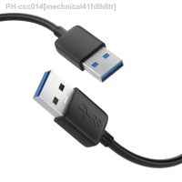 USB 3.0 Extension Cable Super Speed USB 3.0 A Male to A Male Sync Power Cord USB 3.0 for Laptop Cooling Fan USB 3.0 Hub Camera