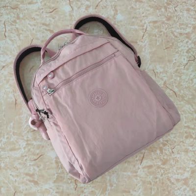TOP☆【READY STOCK】Kiplingˉ2022 New Medium Backpack Computer Bag Travel Bag Support