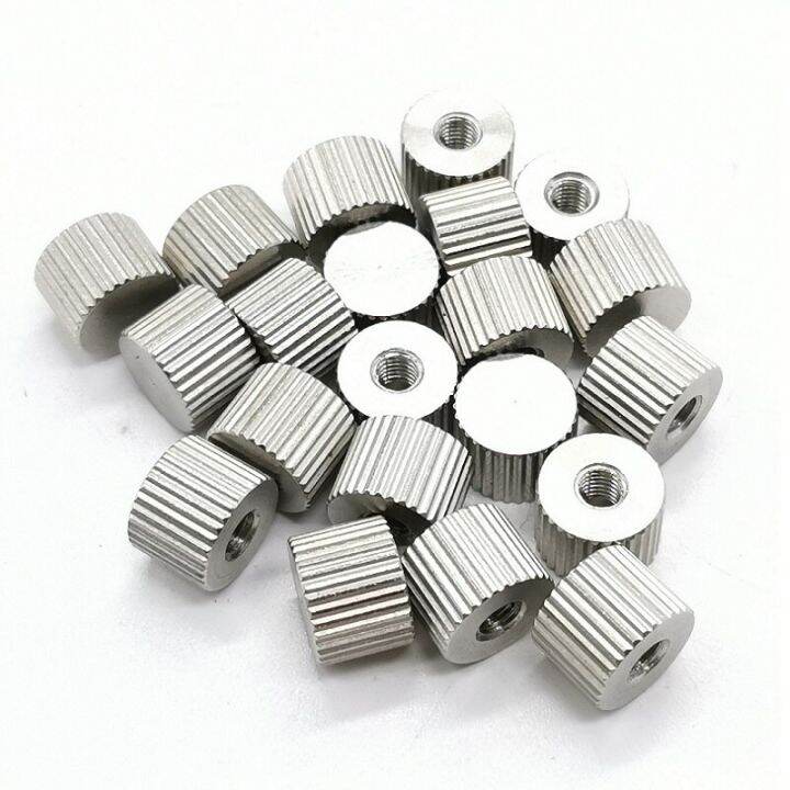 10pcs-lot-m2-m2-5-m3-m4-m5-m6-stainless-steel-small-head-knurled-thumb-nut-hand-tighten-nut-nails-screws-fasteners