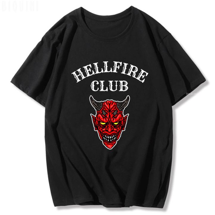 stranger-things-4-hellfire-club-t-shirt-retro-pattern-kids-hop-men-goth-tops-gildan