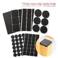 Thick Non slip Table Foot Mats Soft Self Adhesive Furniture Leg Feet Rug Felt Pads For Chair Table Protector Hardware