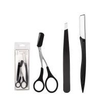 Portable Eyebrow Trimming Suit 3PCS Eyebrows Kit With Eyebrow Razor Trimmer