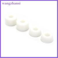 wangzhansi 4pcs สเก็ตบอร์ด PU เบาะสเก็ตบอร์ดล้อกันกระแทกเพลาบูชสกู๊ตเตอร์