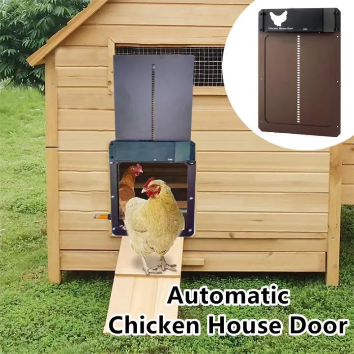 Chicken Coop Door Opener LightSensitive Chicken Cage Door Opener