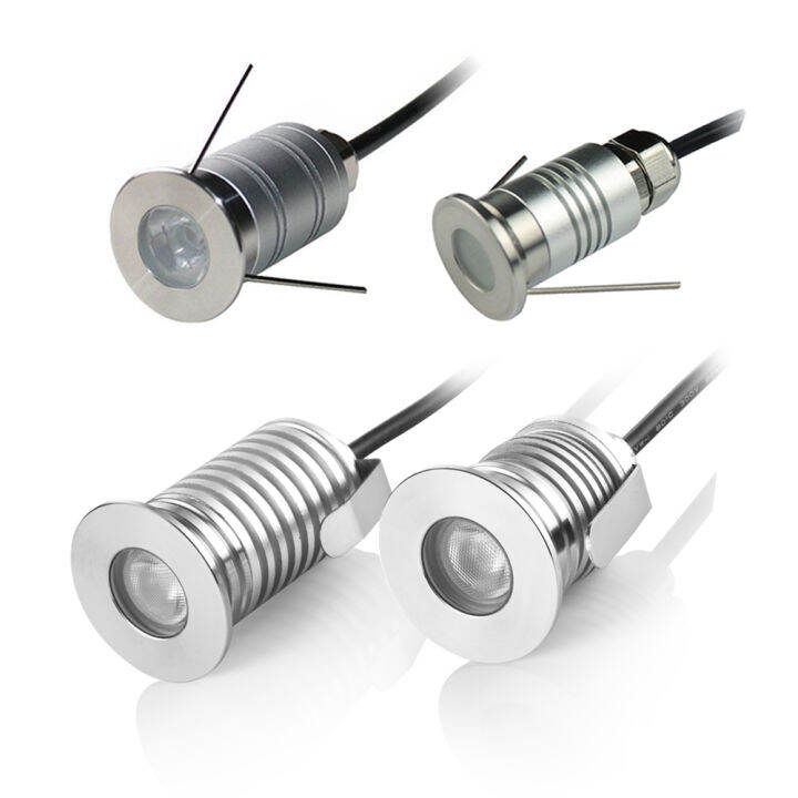 1W 3W LED Recessed Underground Light IP67 Outdoor DC1224V Recessed