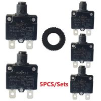 【LZ】 5PCS  88 Series 3A 5A 6A 7A 8A 9A 10A 12A 15A Circuit Breaker Overload Switch Over Current Protector  KUOYUH