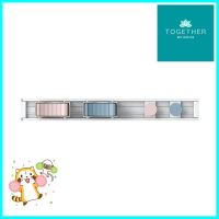 ที่เก็บอุปกรณ์ทำความสะอาดติดผนัง ACCO PASTEL4 สีชมพู/ฟ้าSELF-ADHESIVE WALL-MOUNTED CLEANING TOOL ORGANIZER RACK ACCO PASTEL4 PINK/BLUE **ทักแชทได้ค่ะ ยินดีบริการ**