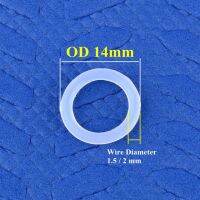 Od 6 ~ 18มม. เส้นผ่าศูนย์กลางลวด1.5/2มม. โอริงซิลิโคนเกรดอาหารอุณหภูมิสูงแหวนกันรั่วทนด่างกรดและน้ำอุปกรณ์ข้อต่อ