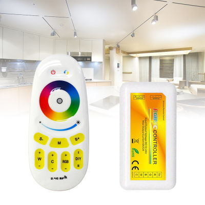 2.4G Touch RF รีโมทคอนโทรล5-In-1ความสว่าง Dimmer LED Light Controller