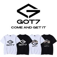 การออกแบบเดิมGot7เสื้อยืดผู้ชายผู้หญิงแขนสั้นเสื้อยืดฤดูร้อนเป็นชื่อของเรากลับไปที่พัดลมสนับสนุนระบายอากาศผ้าฝ้าย Tแฟชั่น เสื้อเบลาส์S-5XL