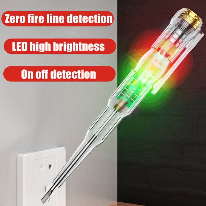 Voltage Tester Pen Power Voltage Detector Electricity Detector Test