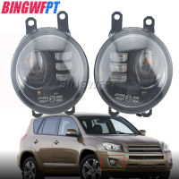 2ชิ้นสำหรับโตโยต้า RAV4 RAV 4 2006-2012 2016-2018รถ H11คู่หลอดไฟ LED ไฟตัดหมอกกลางวันวิ่งไฟ DRL 12โวลต์ไฟตัดหมอก *