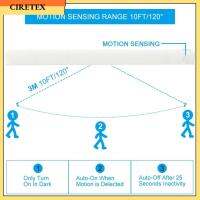 CIRETEX ไร้สายแบบไร้สาย ไฟกลางคืนแสง แบล็คไลท์ อัจฉริยะอัจฉริยะอัจฉริยะ ไฟเซ็นเซอร์การเคลื่อนไหว ปรับได้ปรับได้ แอลอีดี เครื่องตรวจจับแสง อุปกรณ์สำหรับห้องครัว